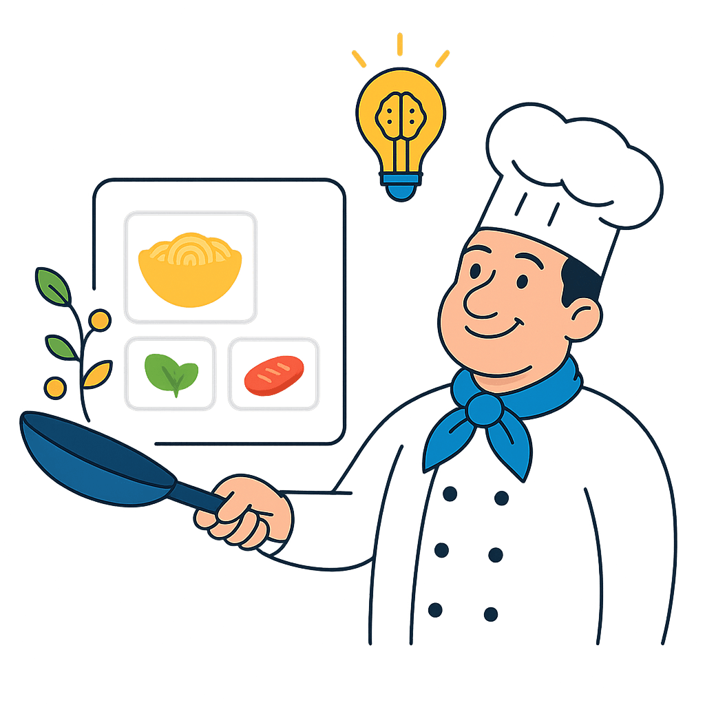 AI Chef Illustration